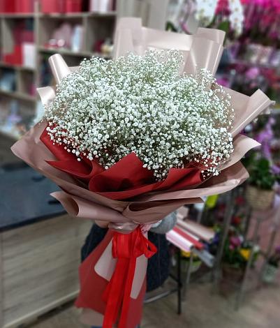 Букет цветов из: Гипсофила в Лузино
