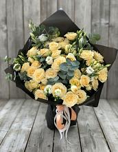 Букет цветов из:  Розы и Лизиантусы #REPLACE_PRED# Лузино