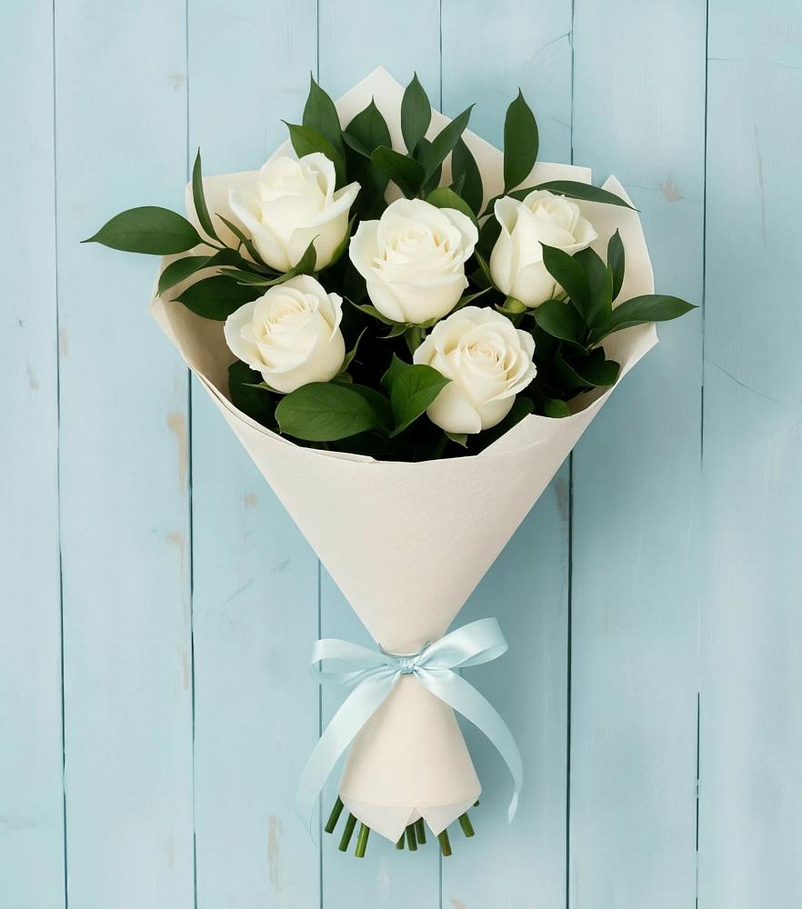 Букет цветов из: Розы в Лузино