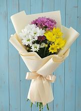 Букет цветов из:  Хризантемы в Лузино