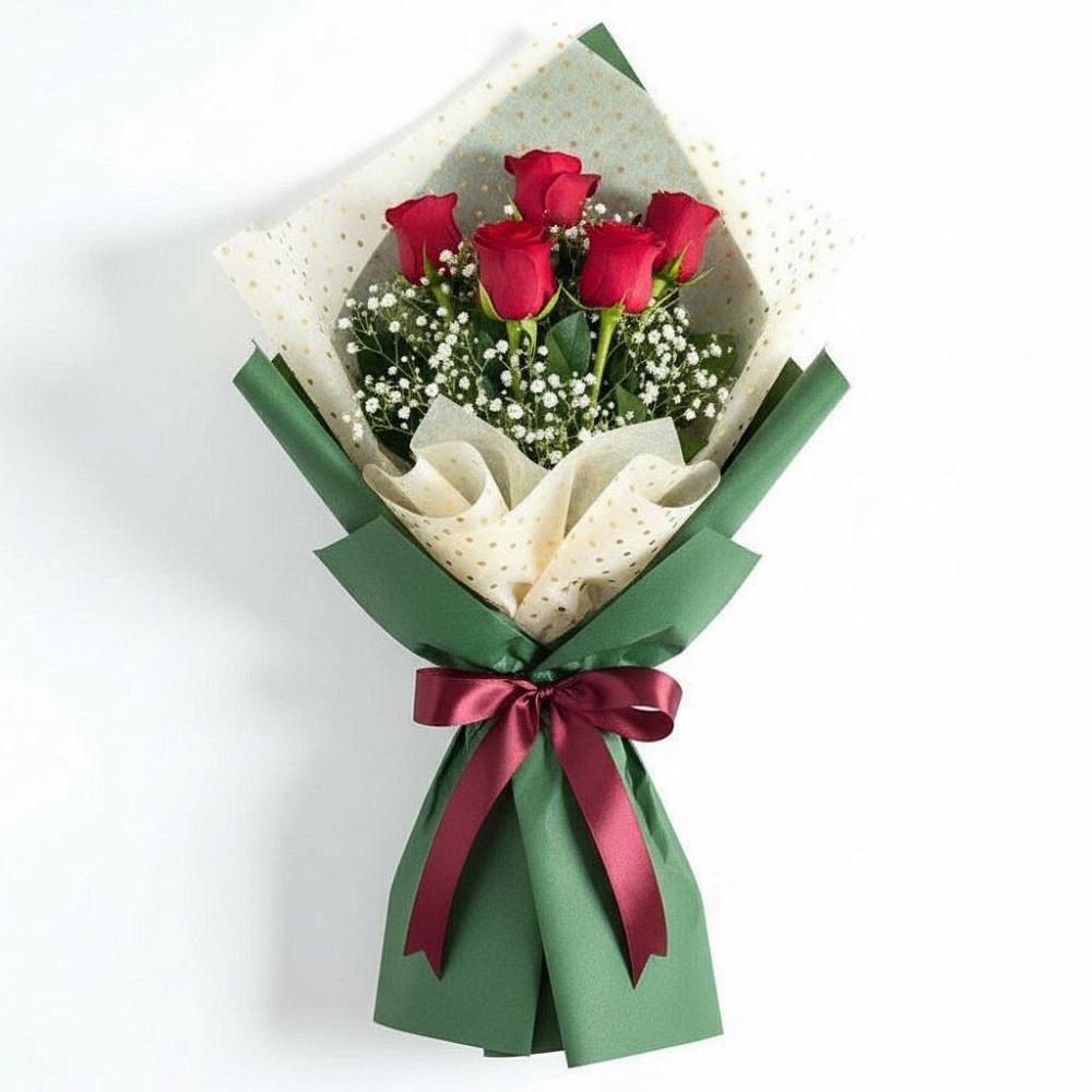Букет цветов из: Розы в Лузино