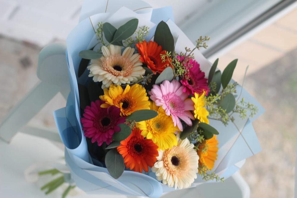 Букет цветов из: Герберы в Лузино