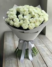 Букет 35 Белых роз в Лузино