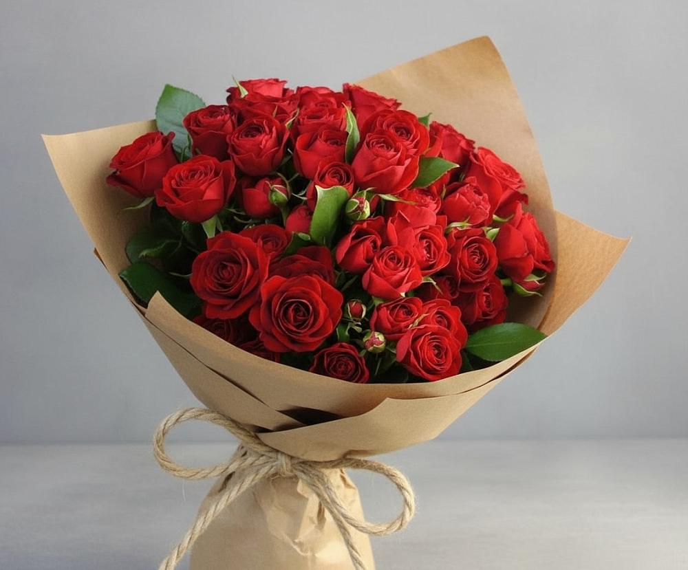 Букет Любовный роман в Лузино