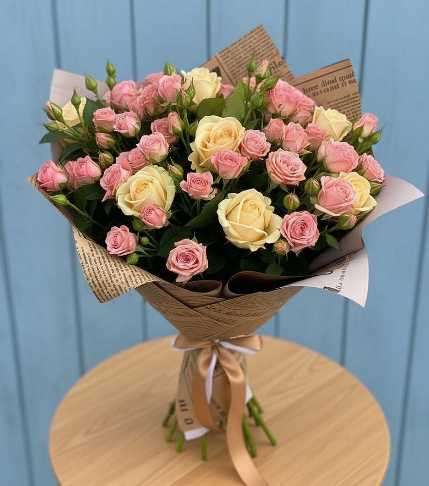 Букет цветов из: Розы в Лузино