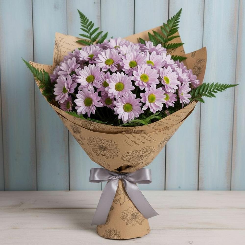 Букет цветов из: Хризантемы в Лузино