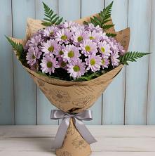 Букет цветов из:  Хризантемы в Лузино