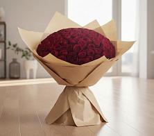 Букет 101 Красная роза в Лузино