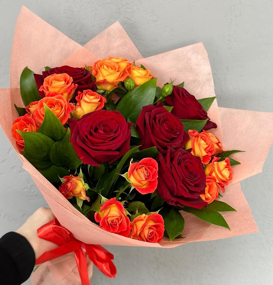 Букет Любовь и восторг в Лузино