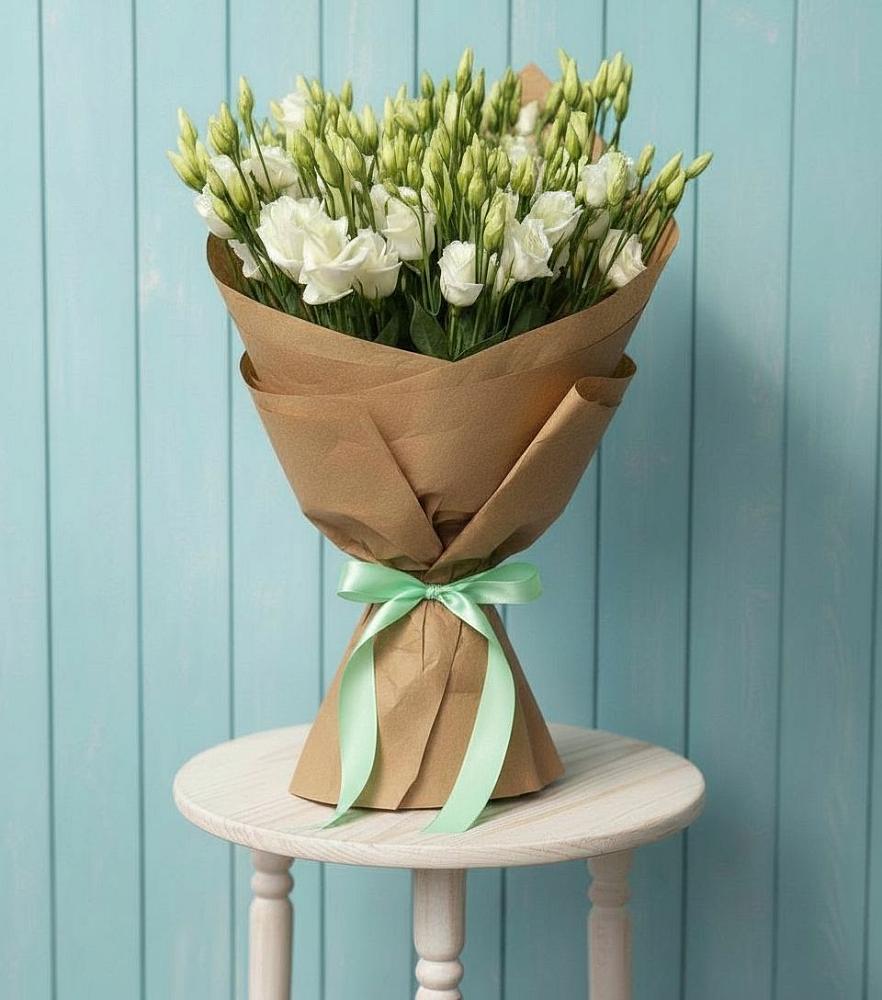 Букет цветов из: Лизиантусы в Лузино