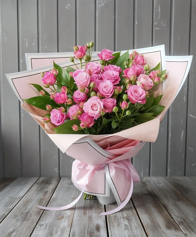 Букет Розовый кустик в Лузино