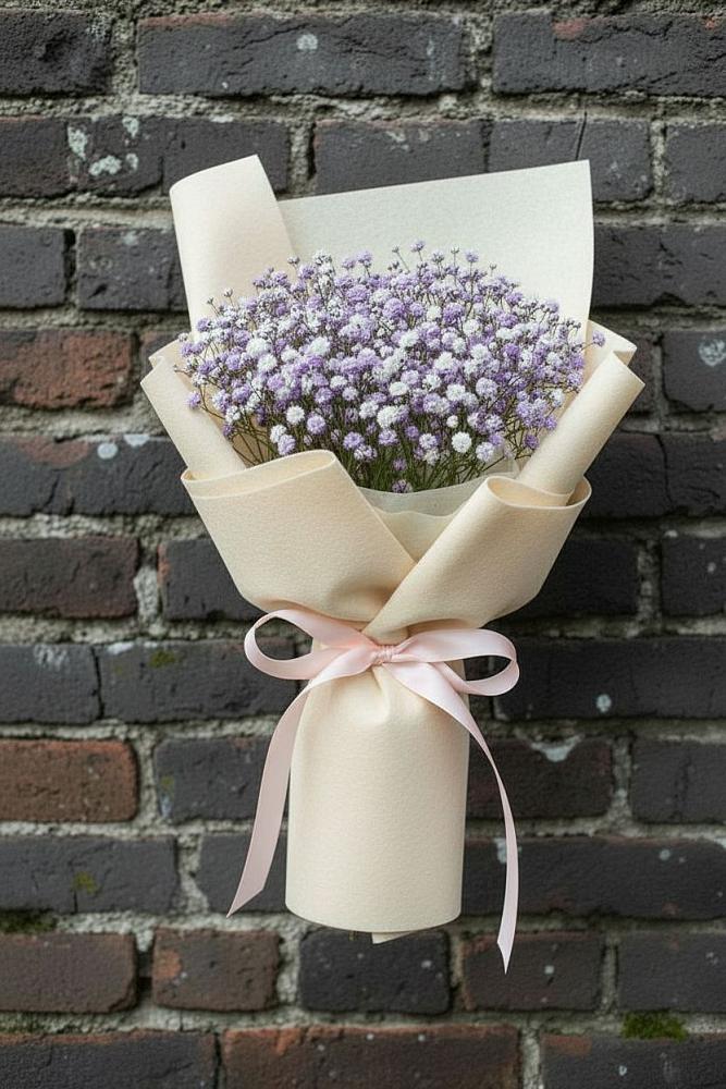 Букет цветов из: Гипсофила в Лузино