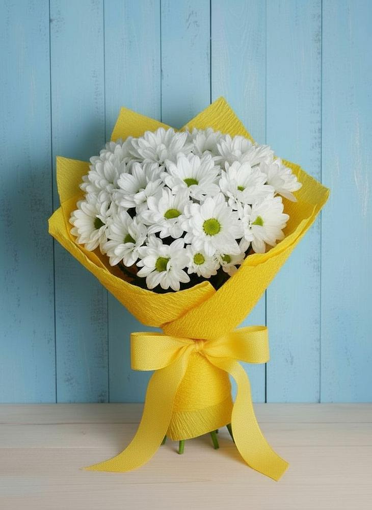 Букет цветов из: Хризантемы в Лузино