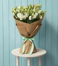 Букет цветов из:  Лизиантусы в Лузино