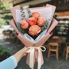 Букет цветов из:  Розы в Лузино