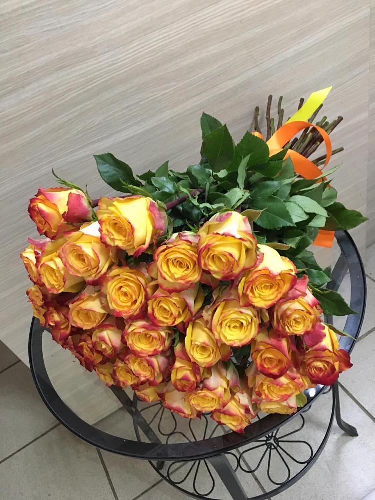 Букет Желтые розы в Лузино