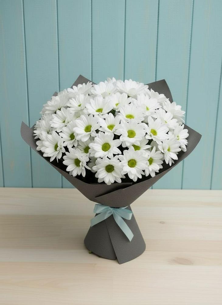 Букет цветов из: Хризантемы в Лузино