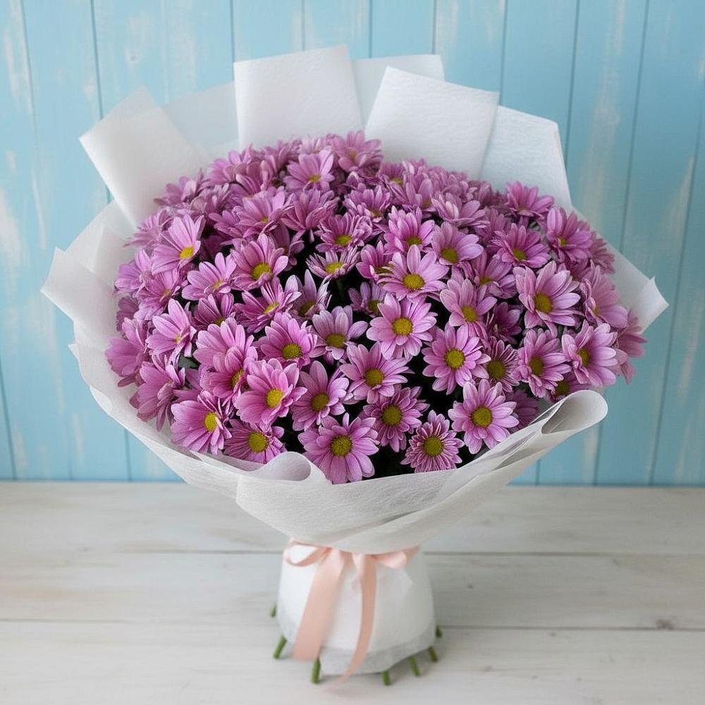 Букет цветов из: Хризантемы в Лузино