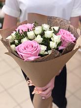 Букет цветов из:  Розы #REPLACE_PRED# Лузино