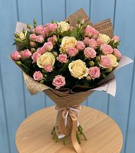 Букет цветов из:  Розы в Лузино