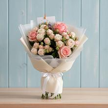 Букет цветов из:  Розы #REPLACE_PRED# Лузино