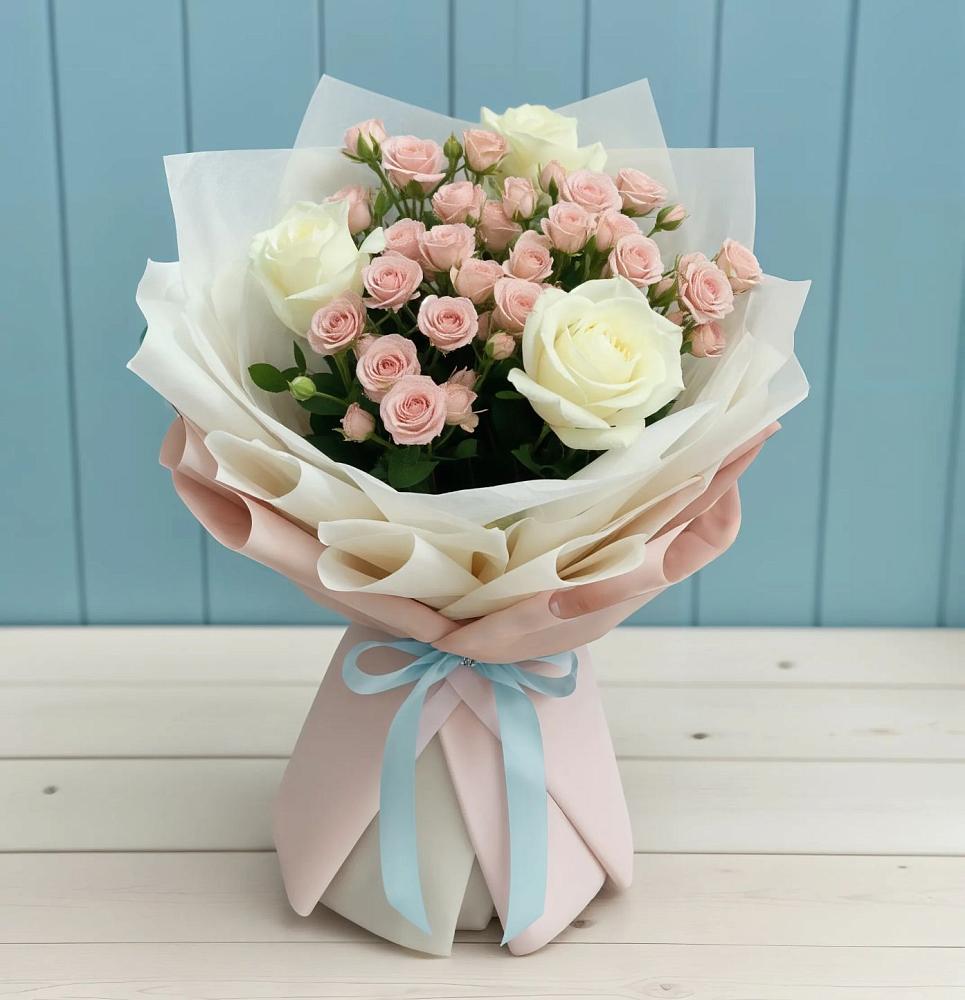 Букет цветов из: Розы в Лузино