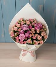 Букет цветов из:  Розы #REPLACE_PRED# Лузино