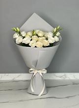 Букет цветов из:  Розы и Лизиантусы #REPLACE_PRED# Лузино